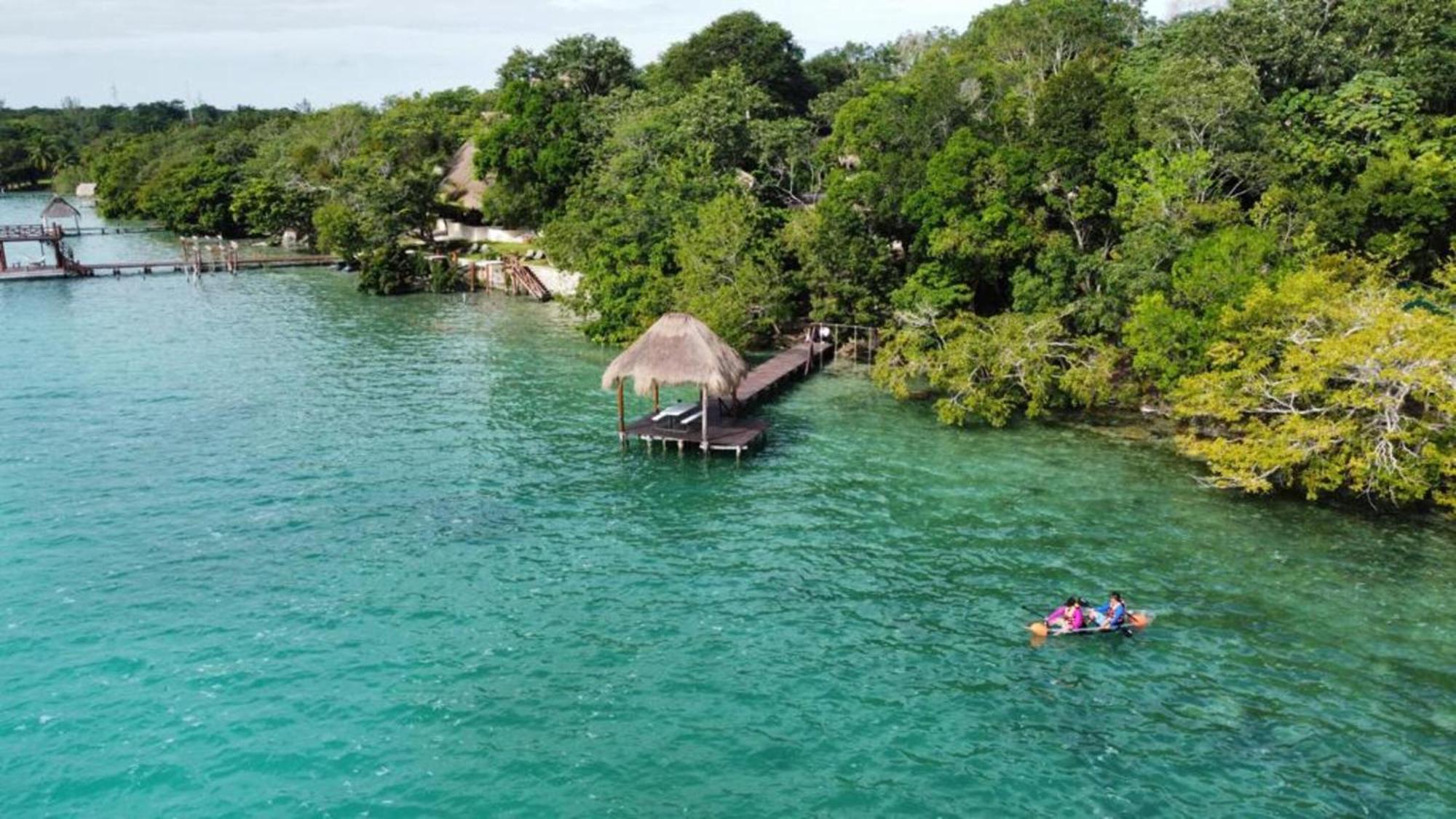 Cabana Sofia Bacalar Exterior foto