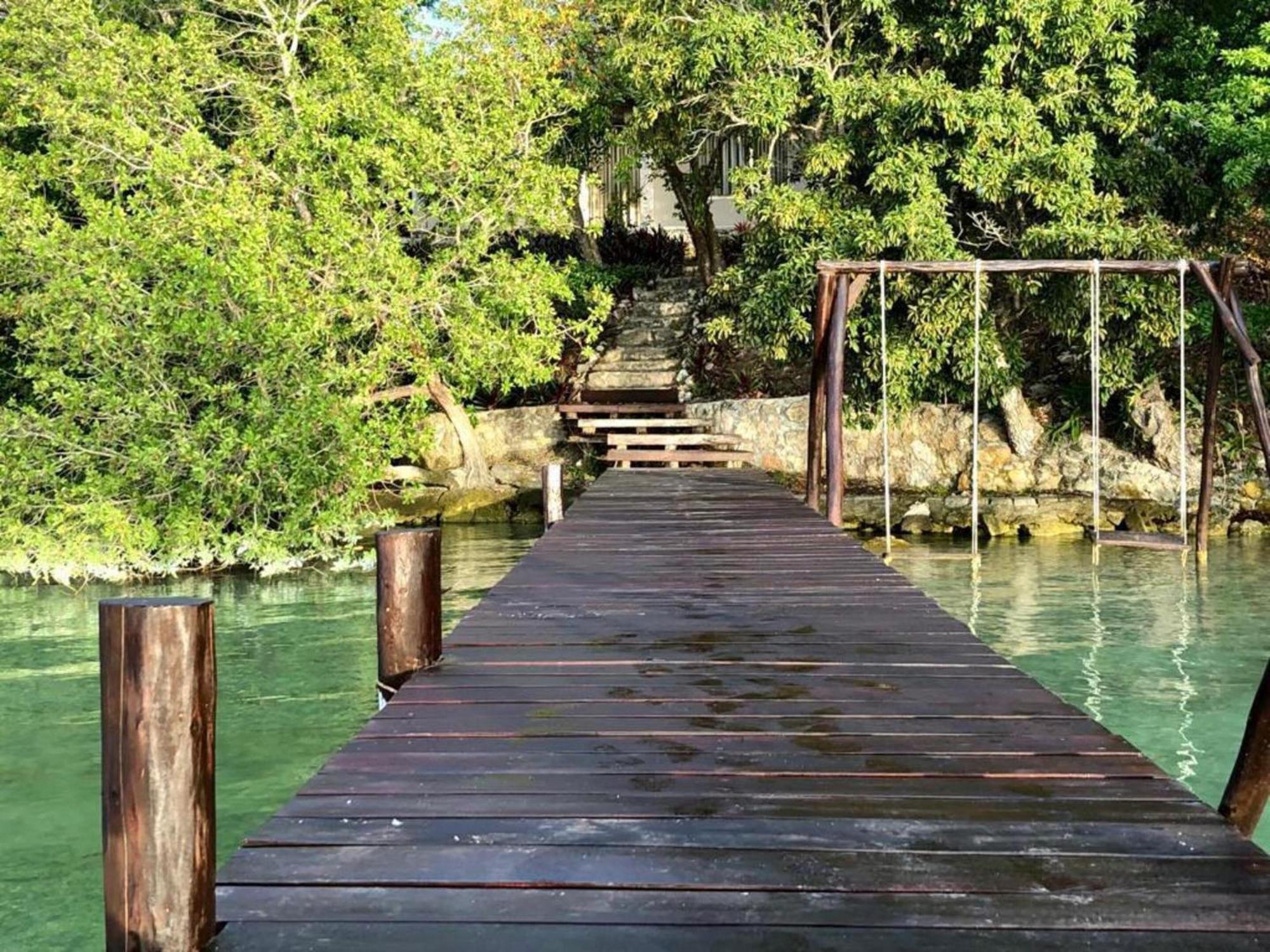 Cabana Sofia Bacalar Exterior foto